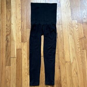 Seraphine Postpartum Recovery Leggings Small Support New Mama Shaping Black